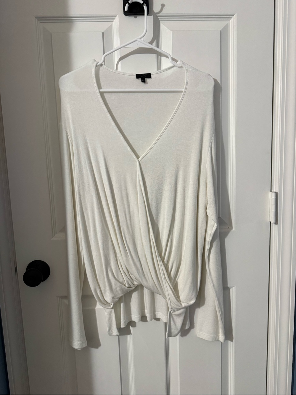 Surplus white v-neck Top